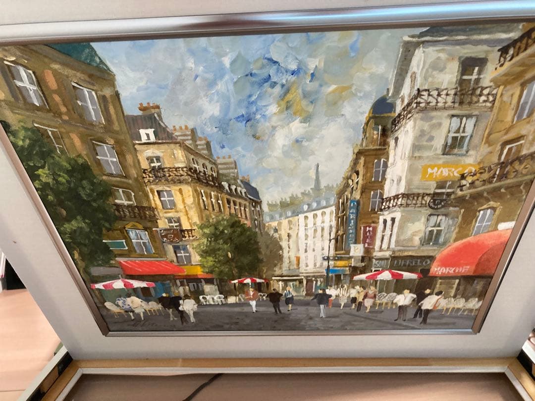 北野明信★パリ★風景画★