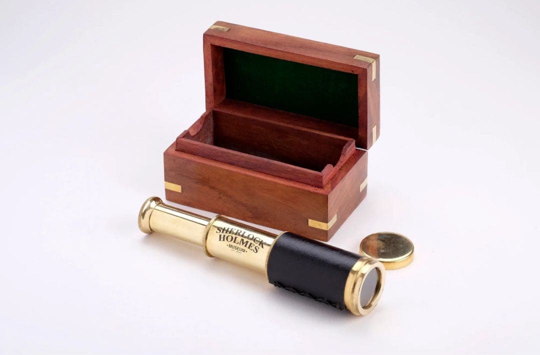 ＜新品！＞本場ロンドン・国内非売品　シャーロック・ホームズ 望遠鏡 セット