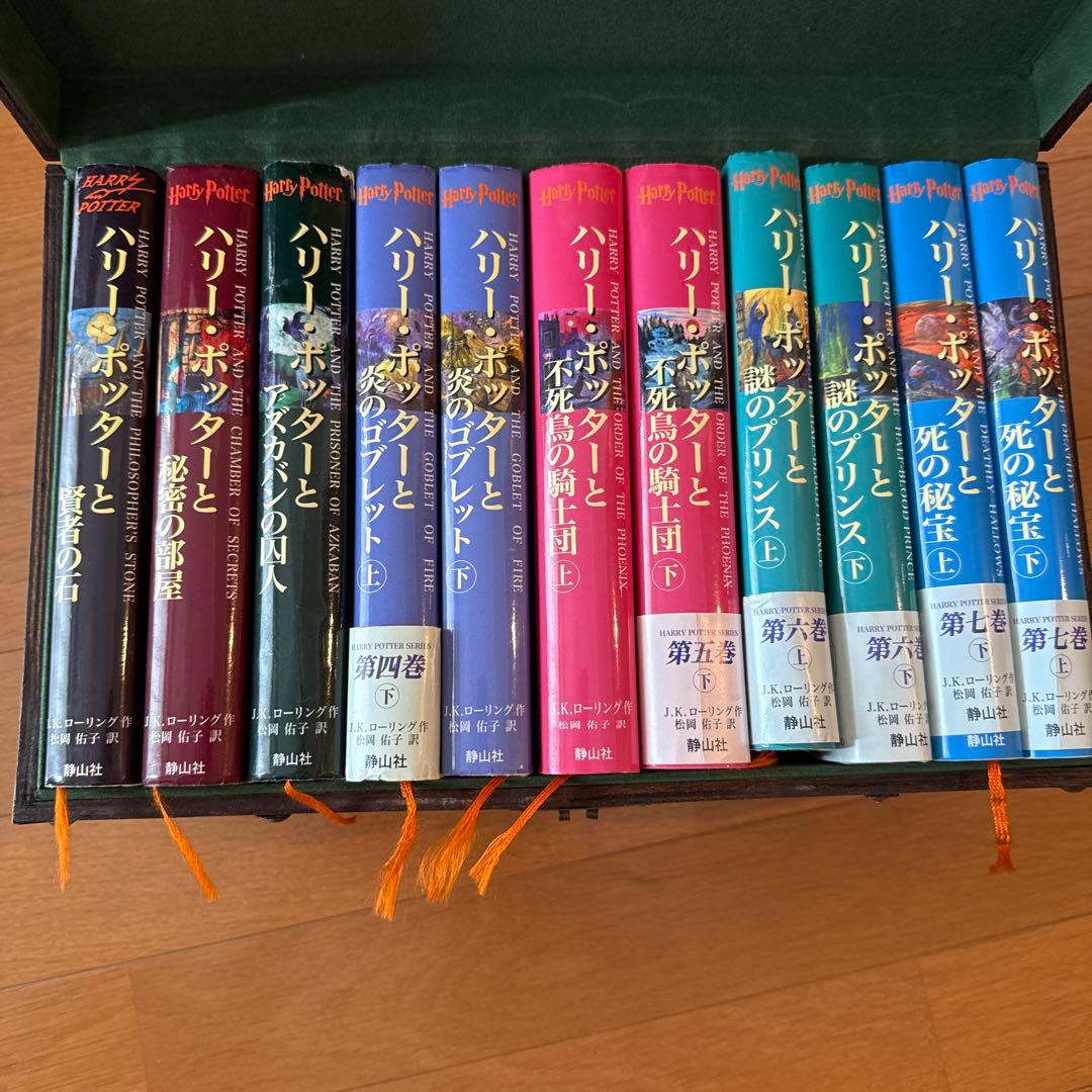 静山社特製 ハリー・ポッター豪華木製box 全巻セット