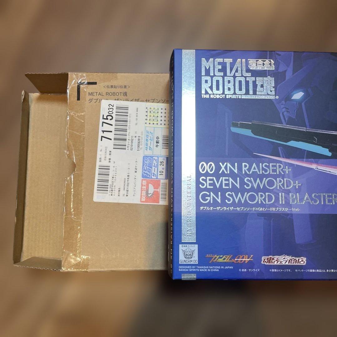 BANDAI L ROBOT00 XN RAISER+ダブルオーライザー