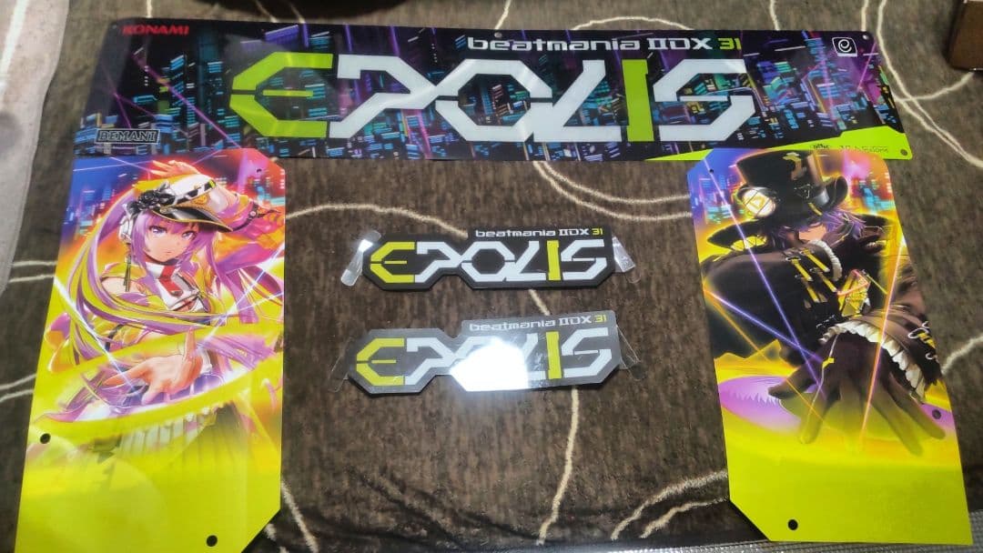 非売品 ビートマニア 31 EPOLIS 筐体装飾部品一式セット