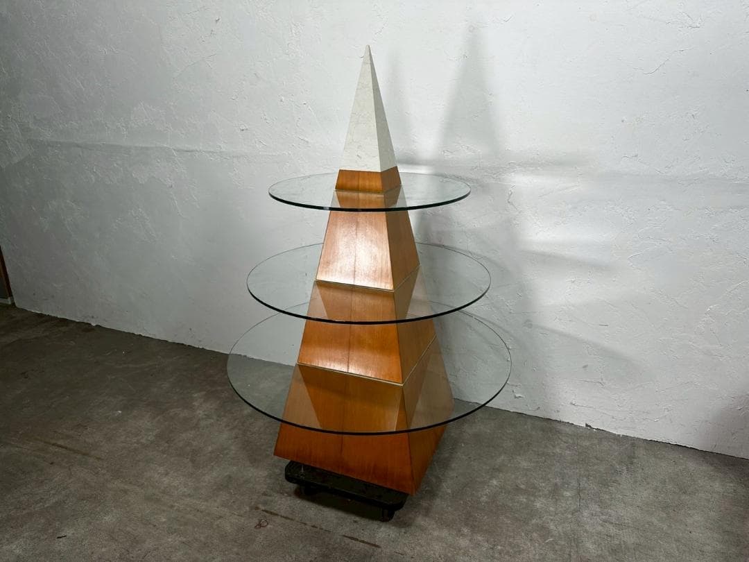 オープンシェルフ ガラスディスプレイ 飾棚 シェルフ ショーケース RWshe2