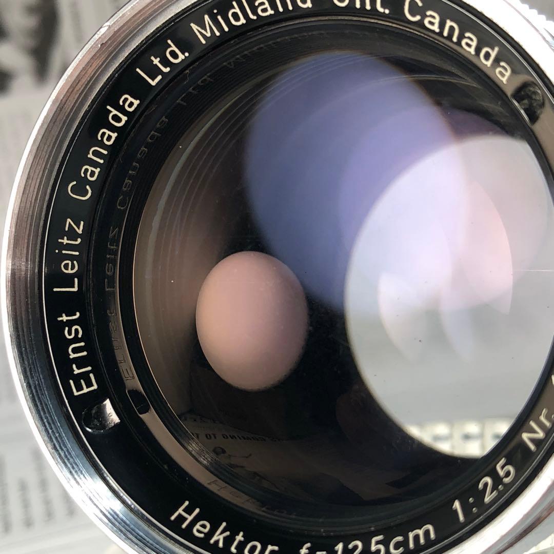 Leica Hektor 125mm F2.5 12.5cm ビゾフレックス用