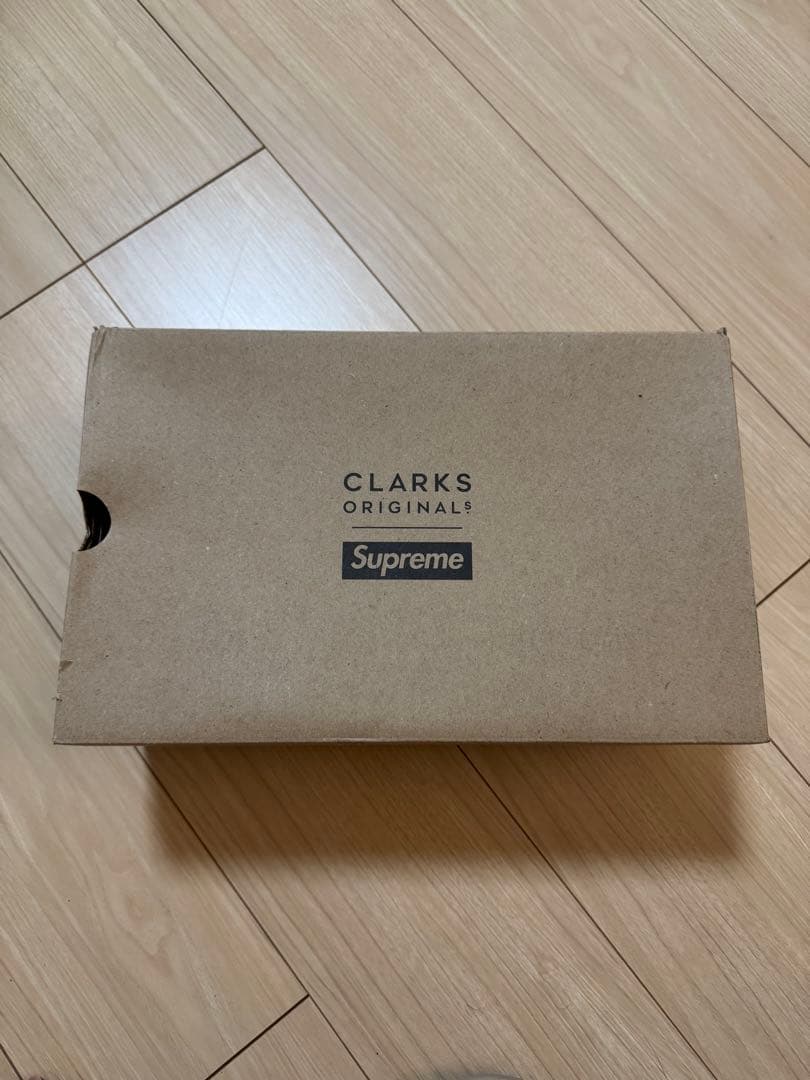 CLARKS×SUPREME WALLABEE \"PINK\" ワラビー uk7