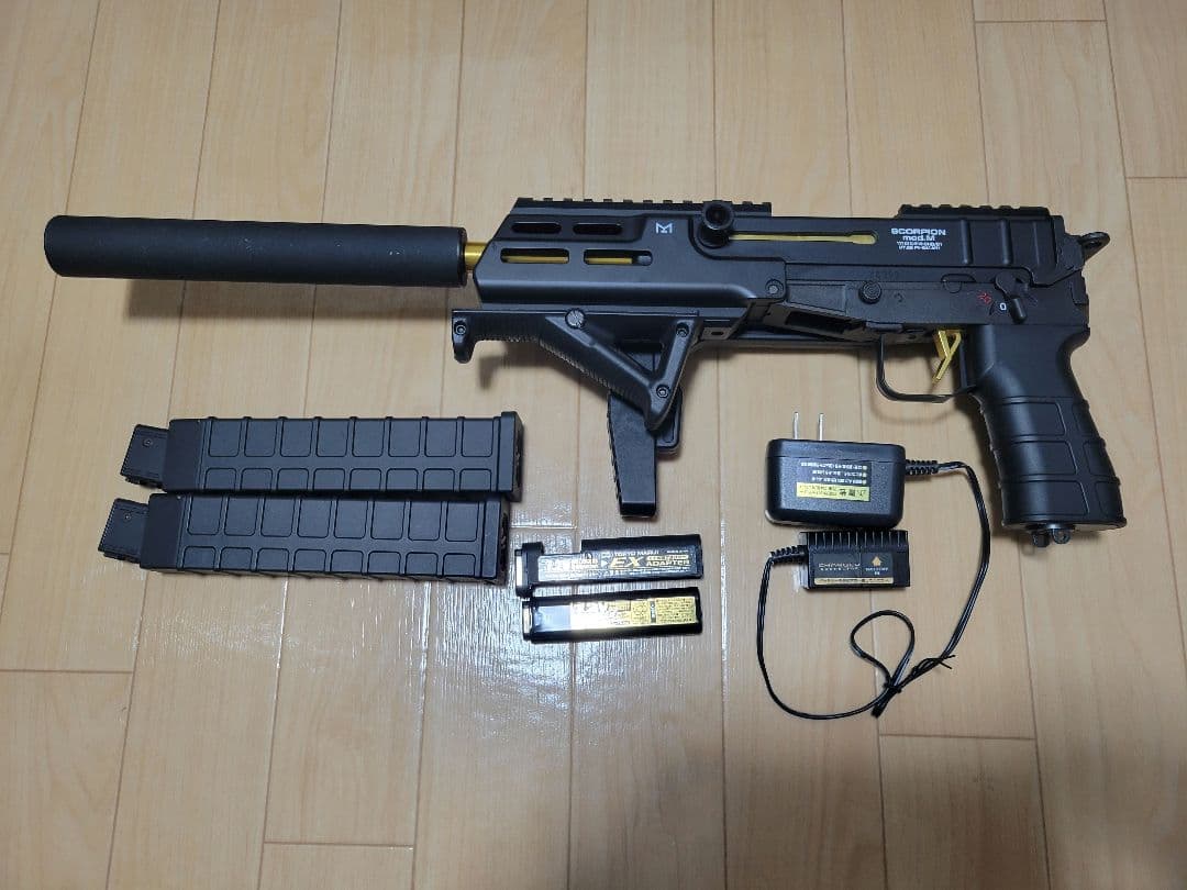東京マルイ SCORPION mod.M 電動コンパクトマシンガン　その他