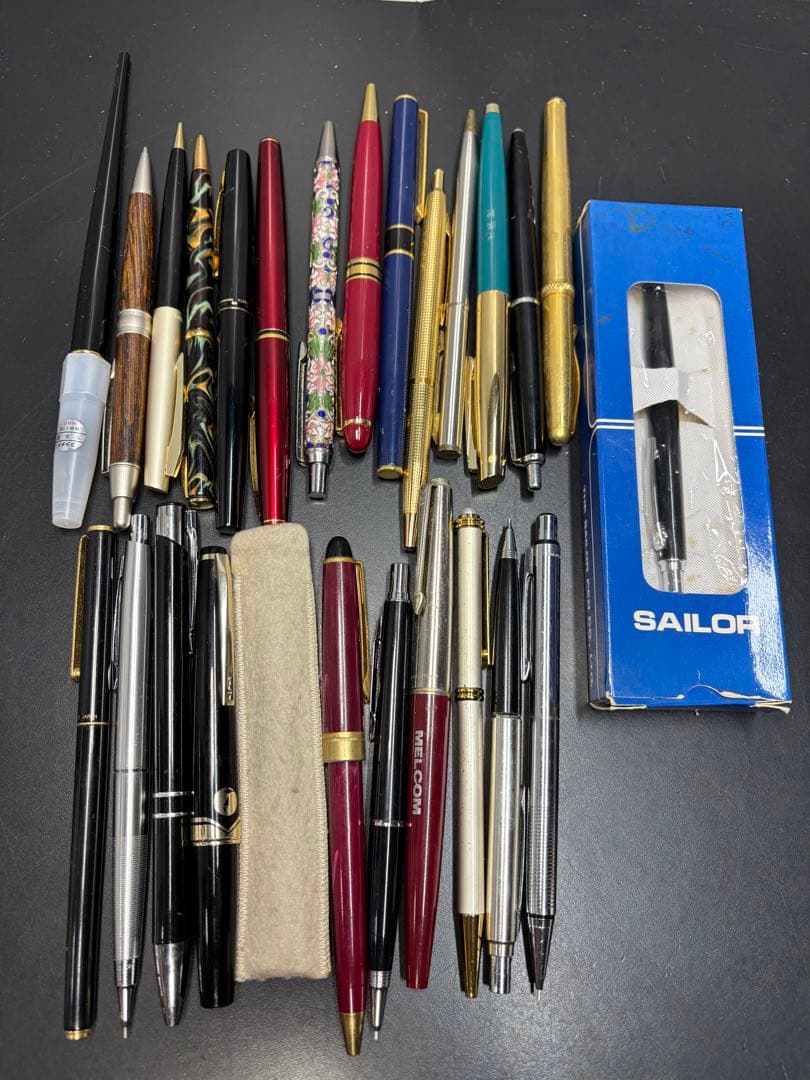 ボールペン 万年筆 大量まとめ 田崎 パイロット セーラーなど ヴィンテージ