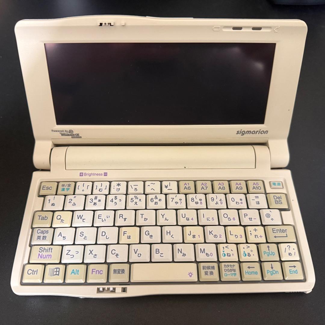 【動作品/美品】NEC/ドコモ シグマリオンⅡ ゼロハリバートン