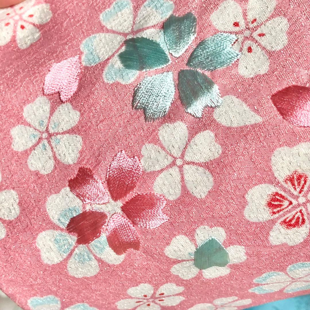 【式部浪漫】七五三　ブランド　7歳　刺繍　着物　作り帯　セット　日本製　女の子