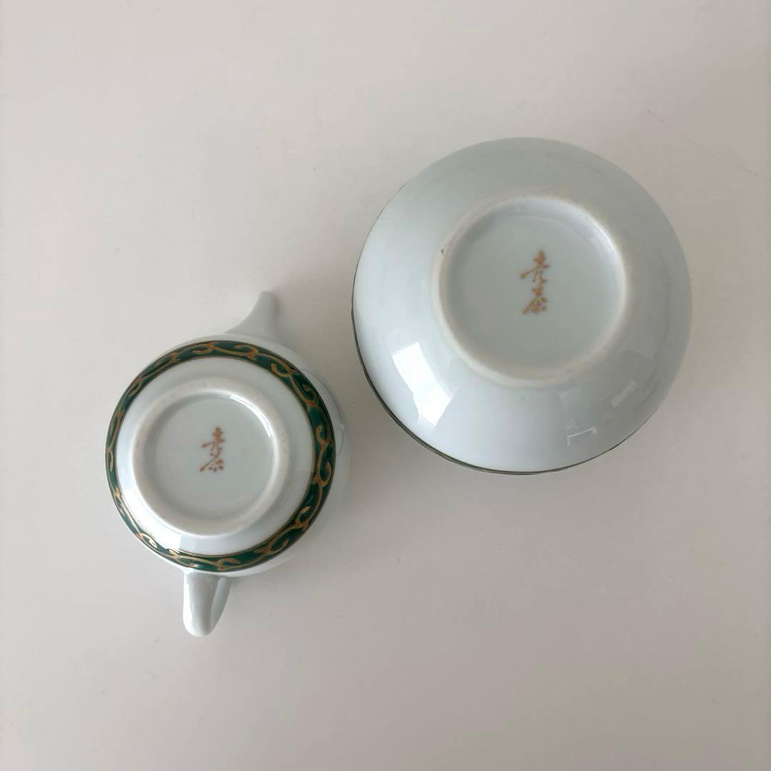 【売茶】煎茶道具セット　急須　グリン玉　煎茶碗　建水　湯冷し　茶入　5客　売茶翁