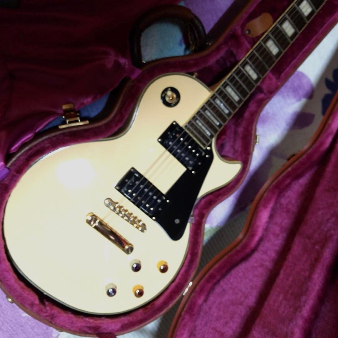 ◆Epiphone Les Paul Custom white EEシリアル◆