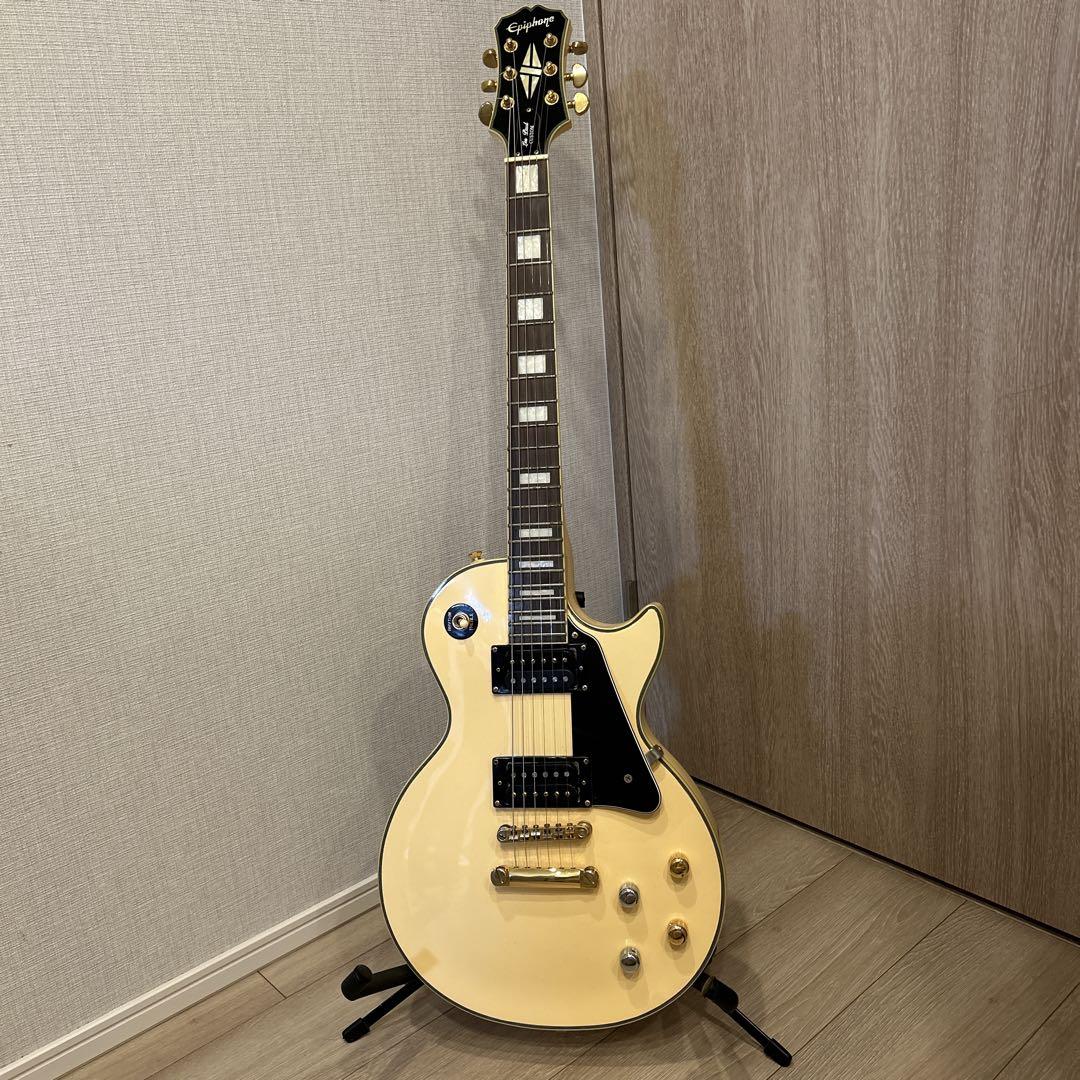 ◆Epiphone Les Paul Custom white EEシリアル◆