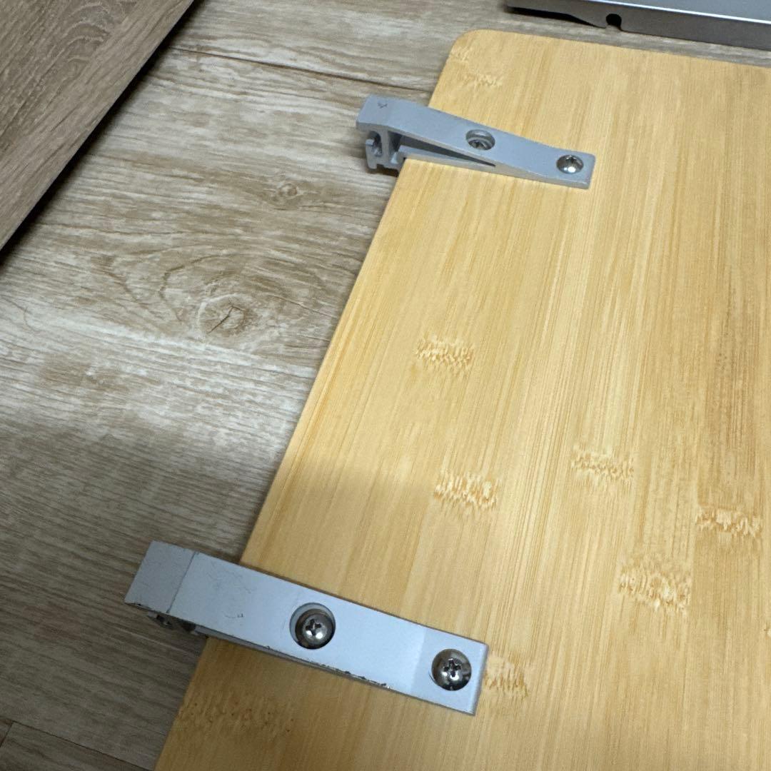 スノーピーク　スライドトップハーフ竹　２枚 ステンレストレー １枚