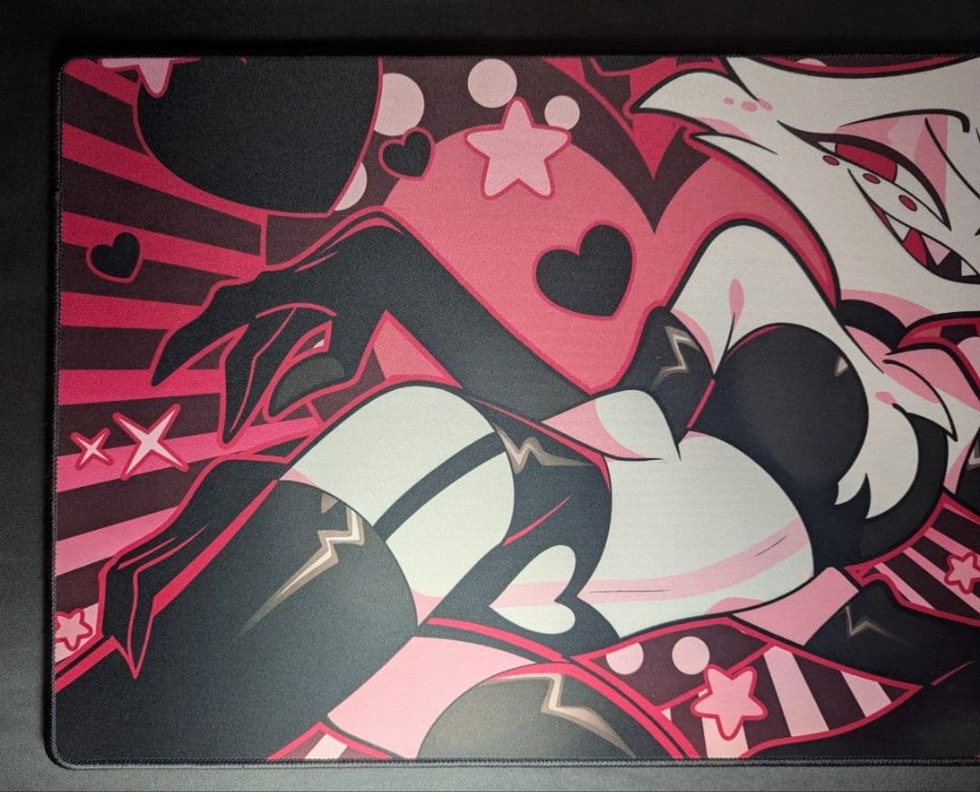 エンジェルダスト Angel Dust Hazbin Hotel　プレイマット