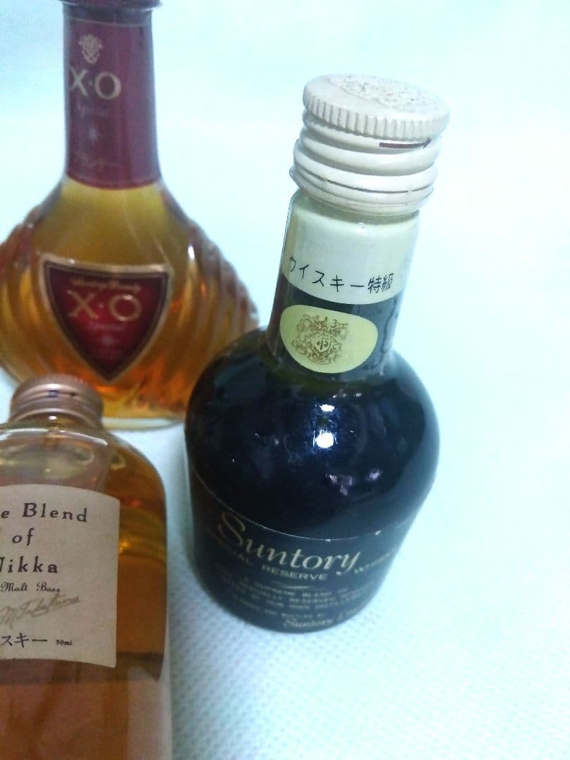 ★ウィスキー＆ブランデーセット★古酒ミニボトル★ニッカ、リザーブ