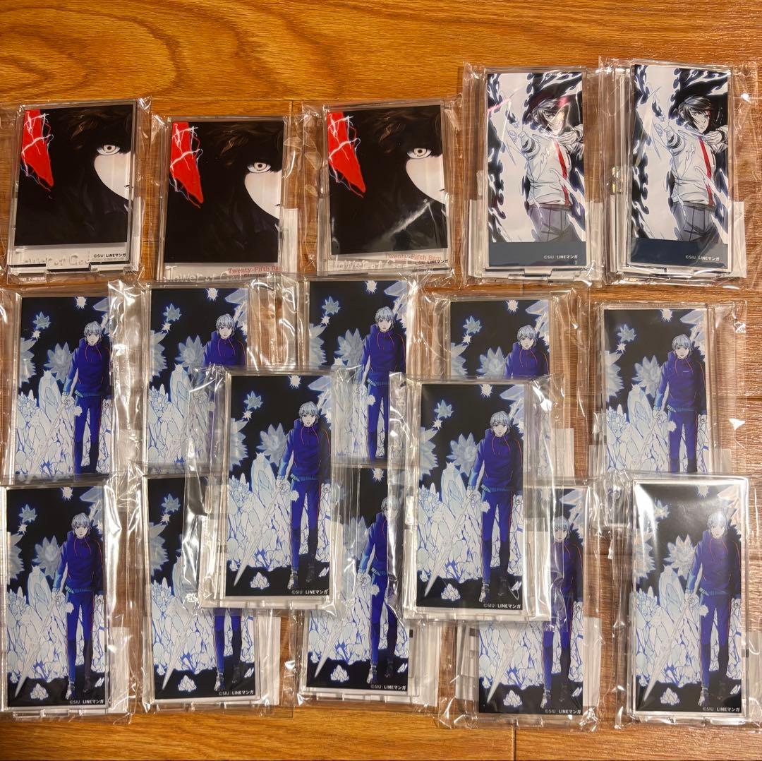 神之塔 Tower of God まるくじ ビオレ 夜 クン 缶バッジ アクキー