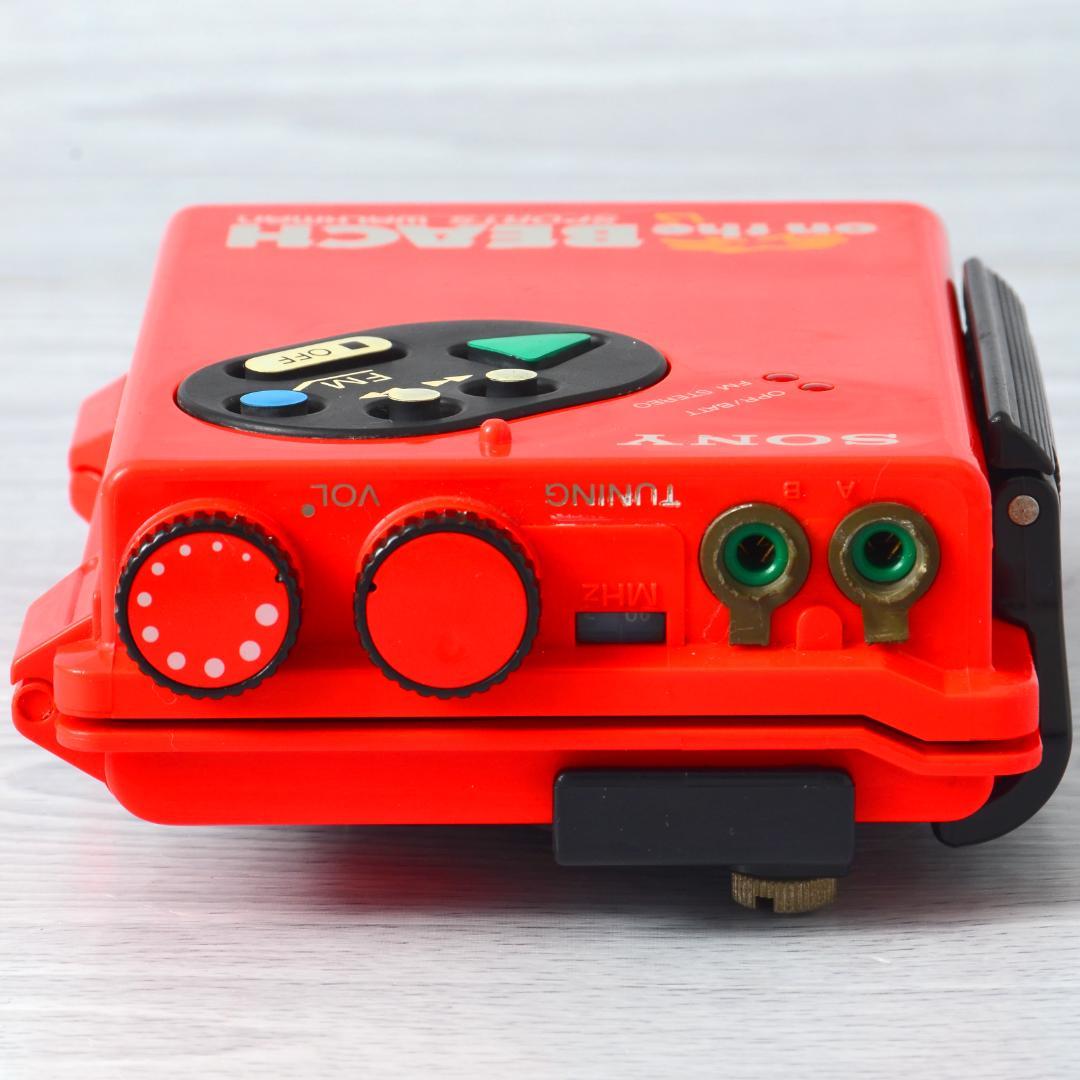 SONY WALKMAN WM-F5スポーツウォークマンon the BEACH