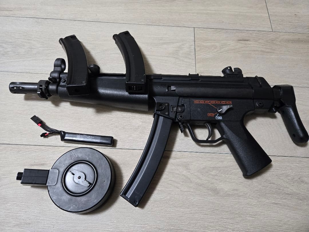 MP5 電動ガン ドラムマガジン付き