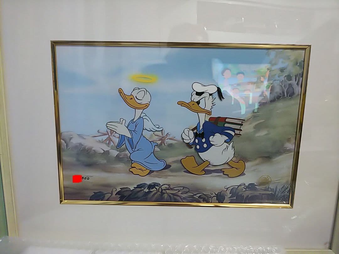 ディズニー セル画Donald's Better Self ドナルドの腕白時代