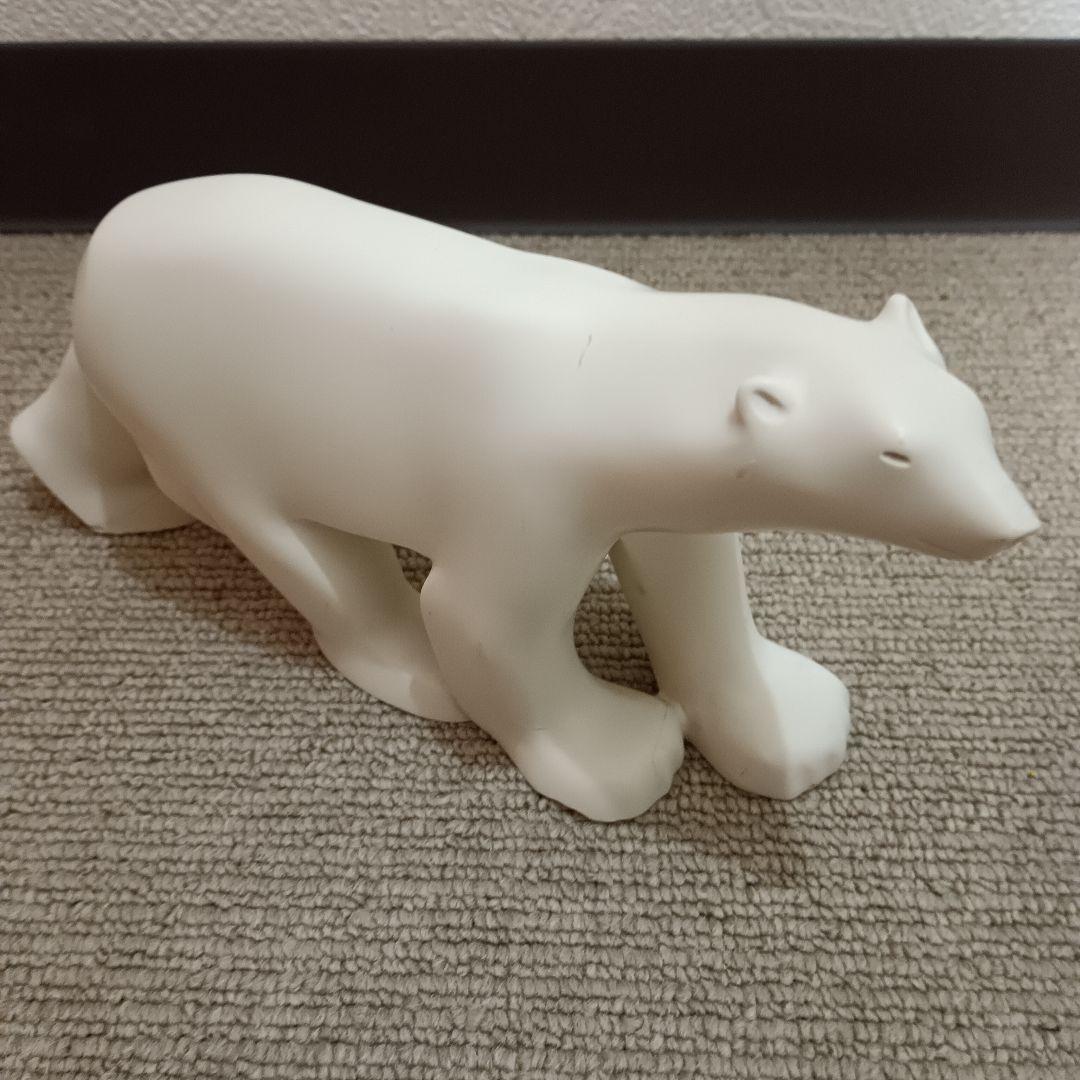 フランソワ・ポンポン作 シロクマ　スカルプチャー 像 MMA1984 刻印 希少