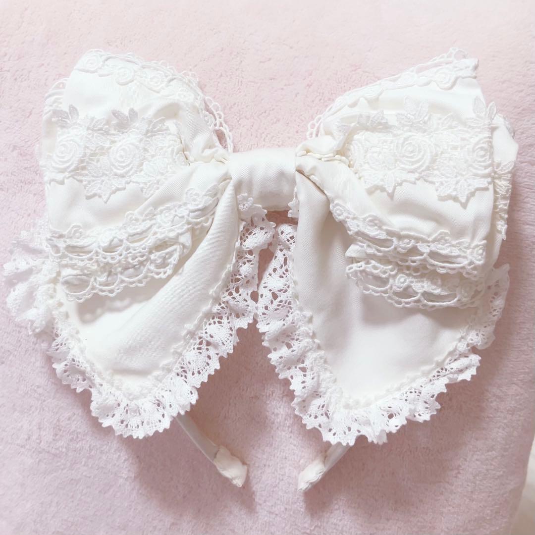 BABY キャメロンカチューシャ ホワイト