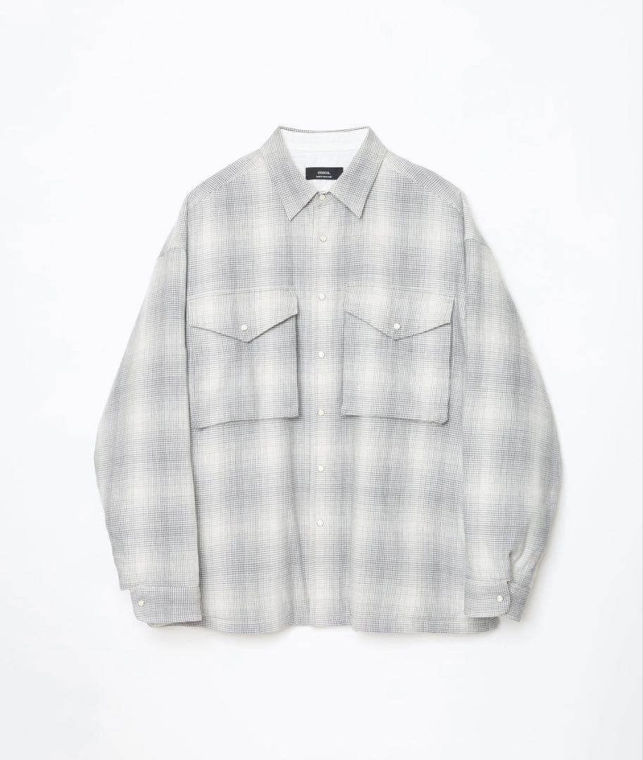 ensou.エンソウpadded shirtパデッドシャツサイズM
