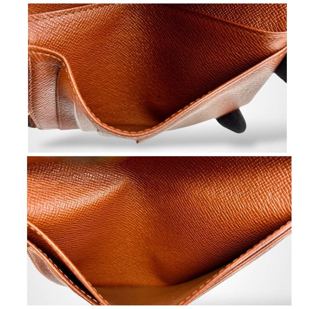 ルイヴィトン モノグラム 二つ折り財布 ポルト モネ ビエ ヴィエノワ がま口