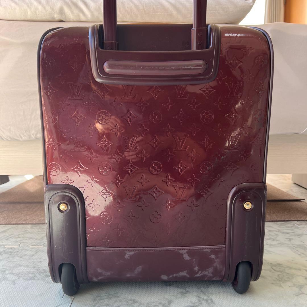 希少✨ルイヴィトン ペガス45 ヴェルニ モノグラム レザー キャリーケース