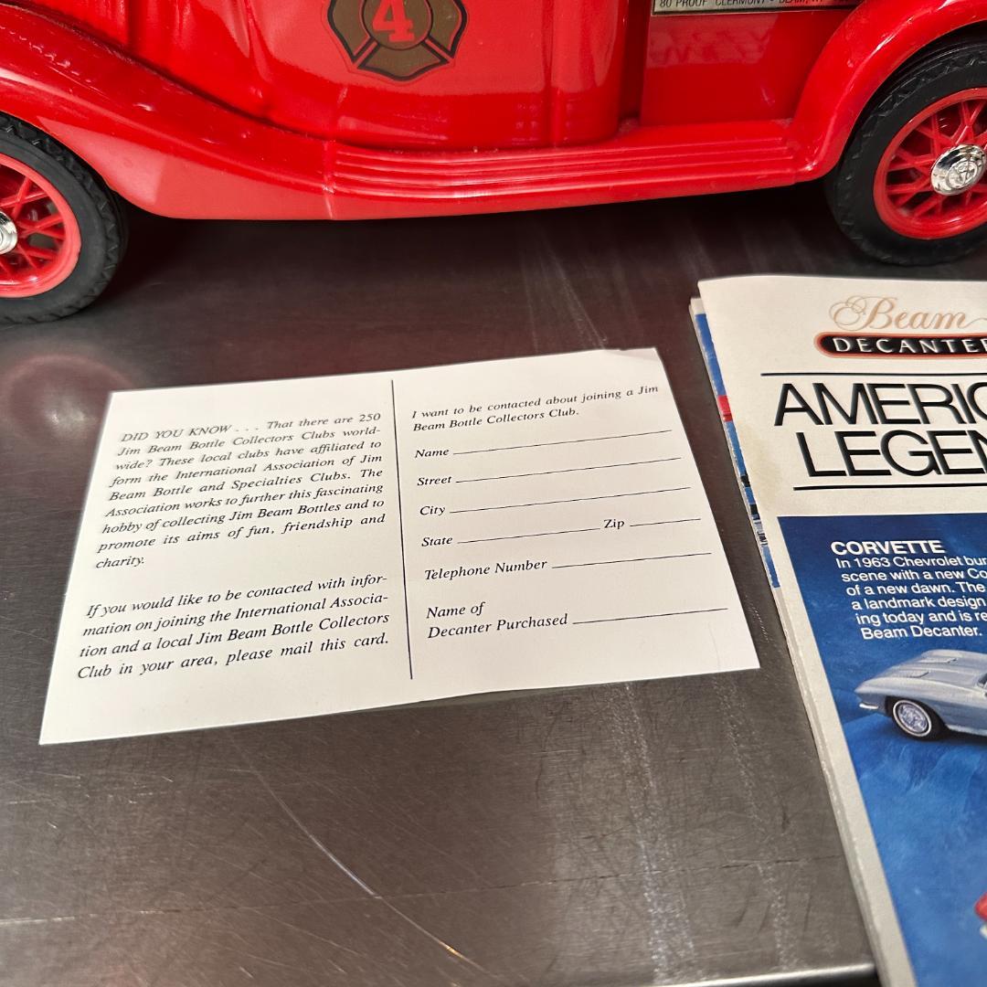 Jim Beam ファイヤーパンパー 消防車 Regal China製 箱付き