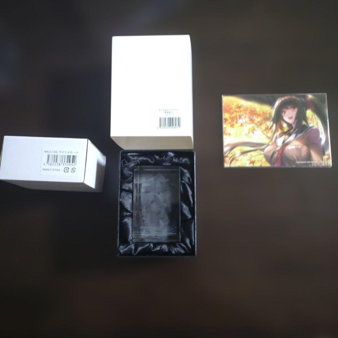 switch アマカノ2　エビテン　購入特典3Dクリスタルセット　特製ブロマイド