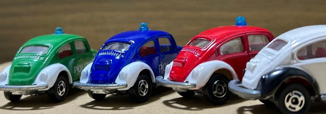トミカ フォルクスワーゲン ポリスカー 4台セット