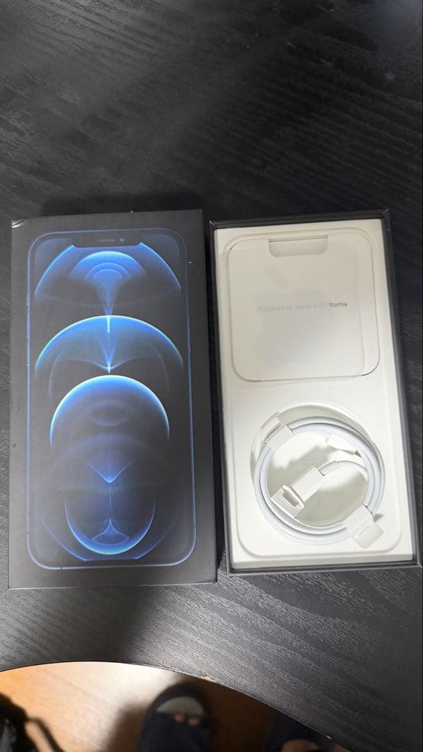 Apple iPhone pro max 12 512 本体 ブルー