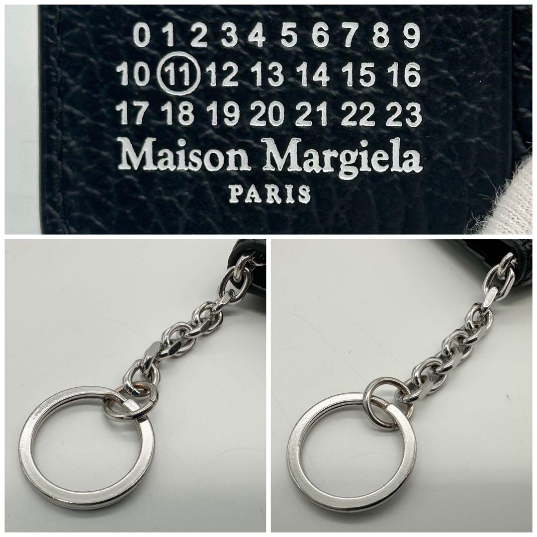 メゾンマルジェラ 4ステッチ カードケース キーリング キーケース