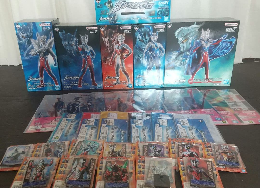 一番くじ ウルトラマンゼロ フィギュア セット