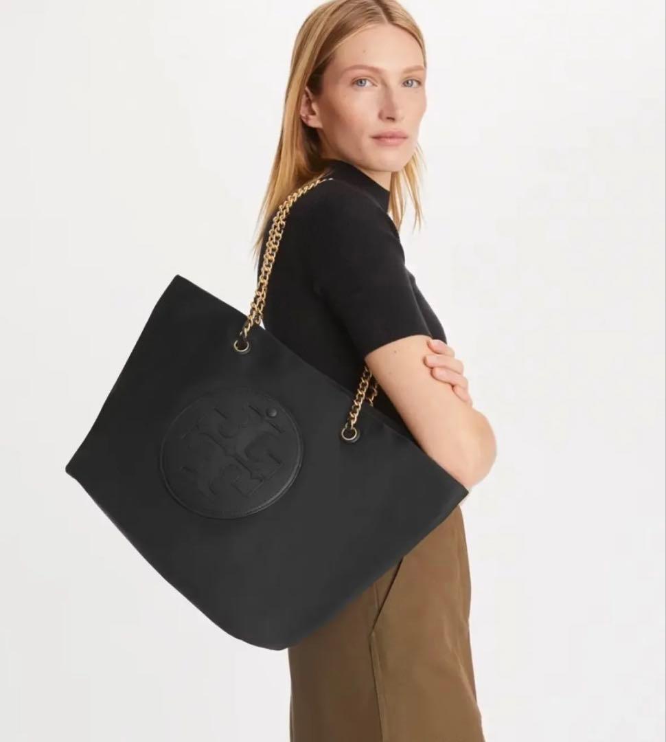 新作♡大人気【羽のように軽い✨】新品 Tory Burch＊エラチェーントート
