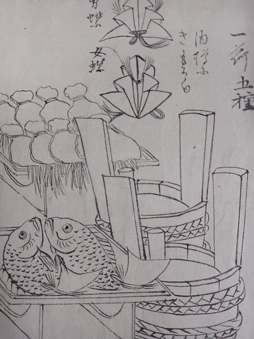 EDOYA　水墨画 オリジナル原画 引出物五種　Edo.For.wedding