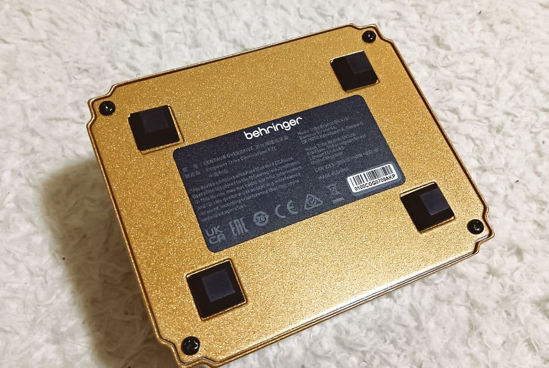 Behringer Centaur ギターエフェクター