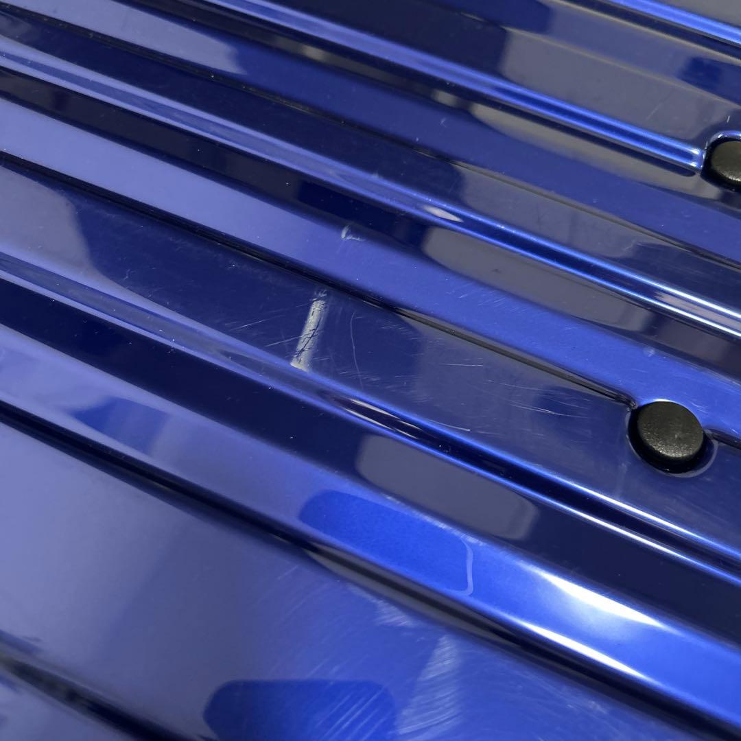 【定価の半値以下】トラべリストスーツケース ネイビー×オレンジ 63L