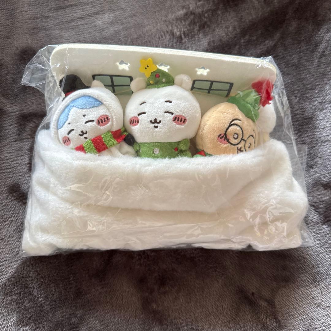 ちいかわ　クリスマスぬいぐるみ3体セット