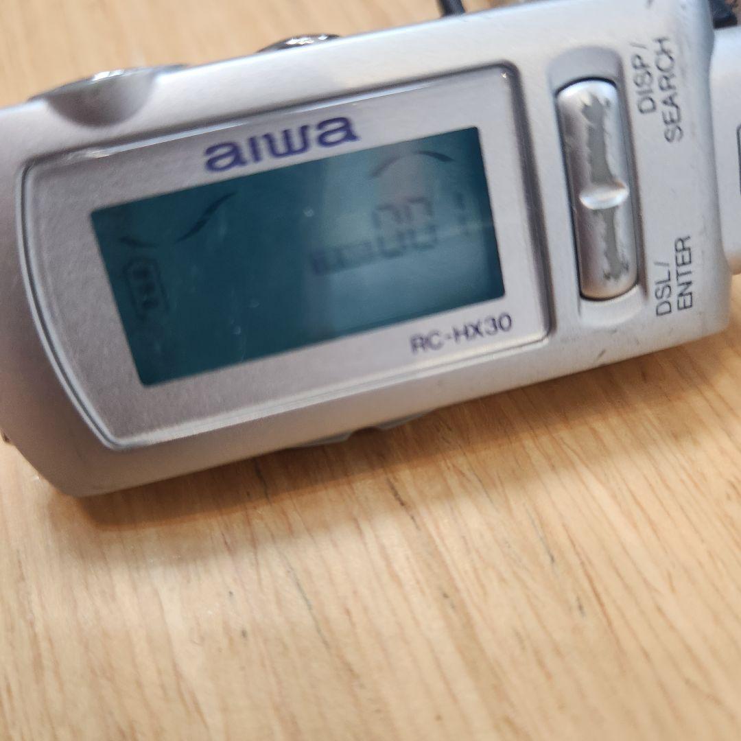 AIWA AM-HX50 アイワポータブル　MDプレーヤー　(動作品）