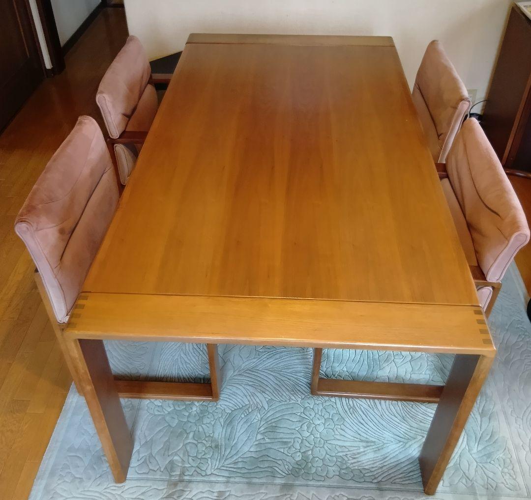 ナチュラルウッド ダイニングテーブル