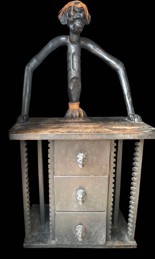 商品 ⭐️アジアン家具⭐️アフリカ⭐️物入れ⭐️テーブル⭐️アンティーク家具⭐️重量物