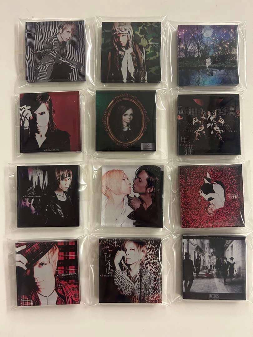 acid black cherry アクリルマグネットB黒猫イエス　グッズコンプ