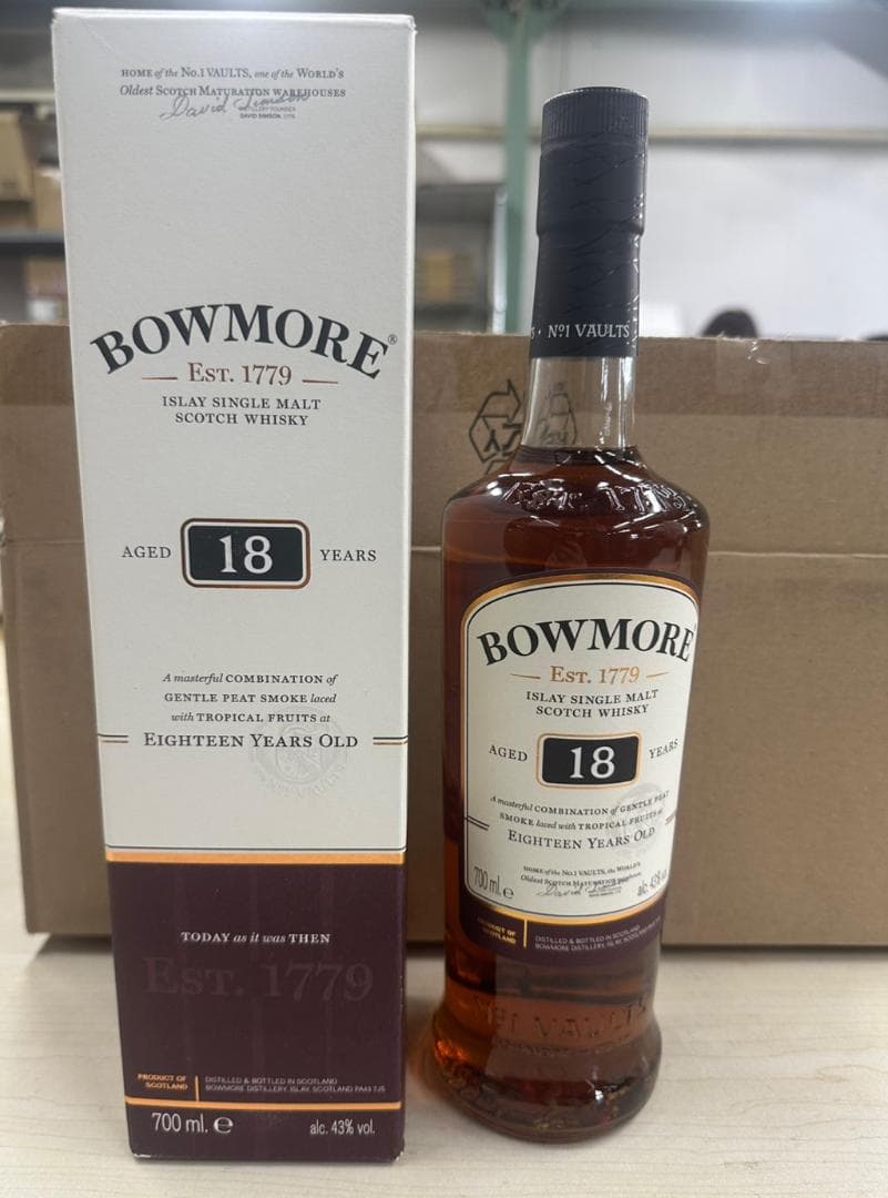 ボウモア 18年 700ml