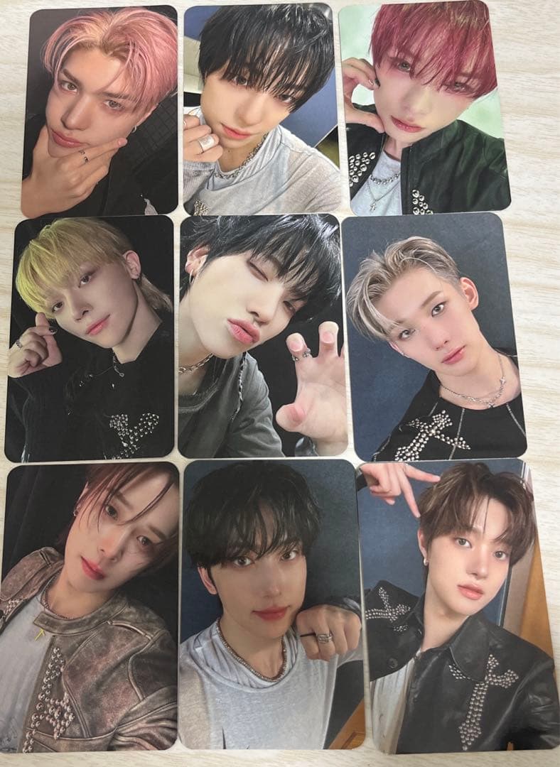 &TEAM 月狼KNPOPS 韓国サイン会トレカ セット 9枚