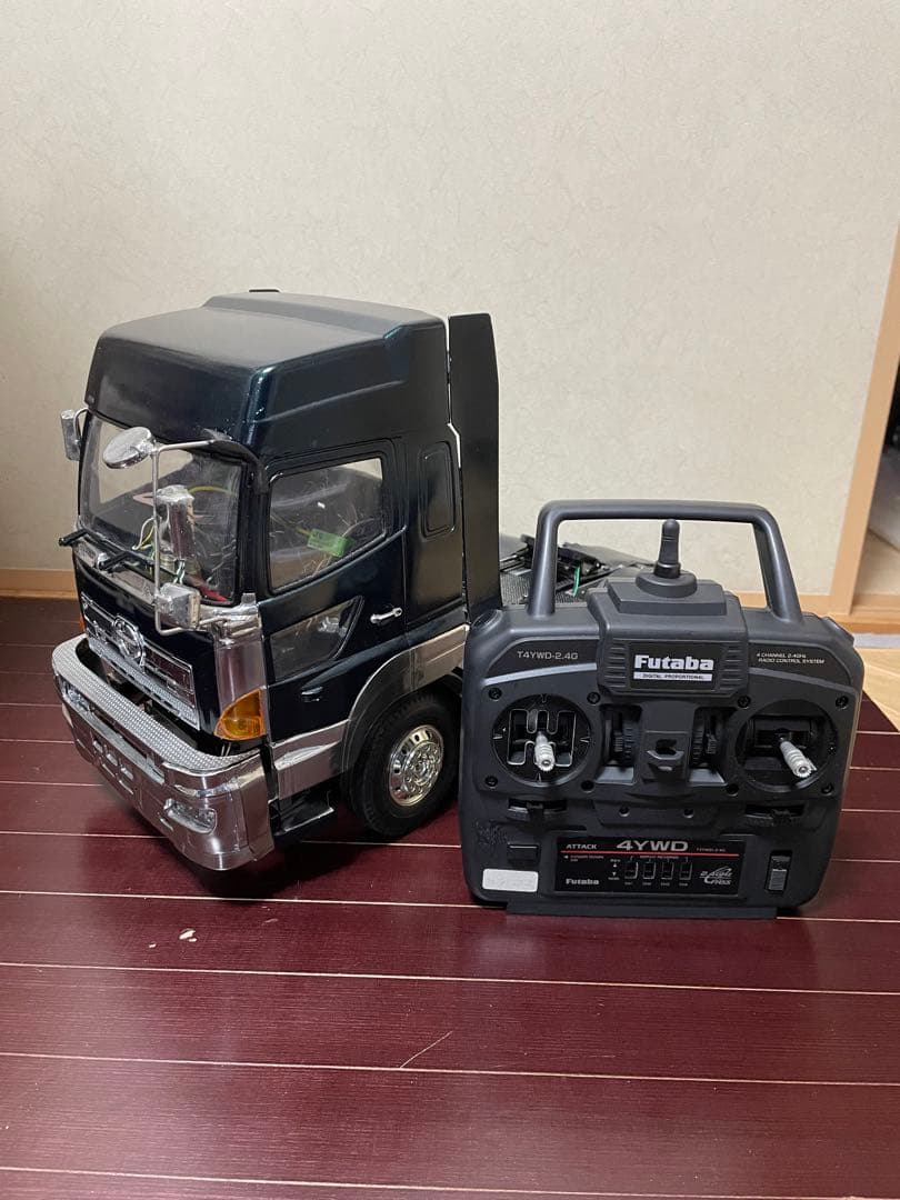 タミヤ 1/14 17プロフィア 20ft海コンシャーシ　フルオぺ　トレーラー