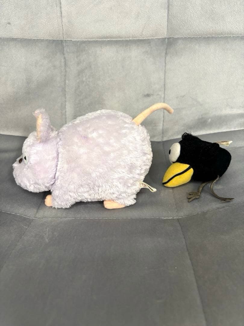 千と千尋の神隠し　【希少】ぶるぶるハエドリ　ふかふか坊ねずみ　ぬいぐるみ