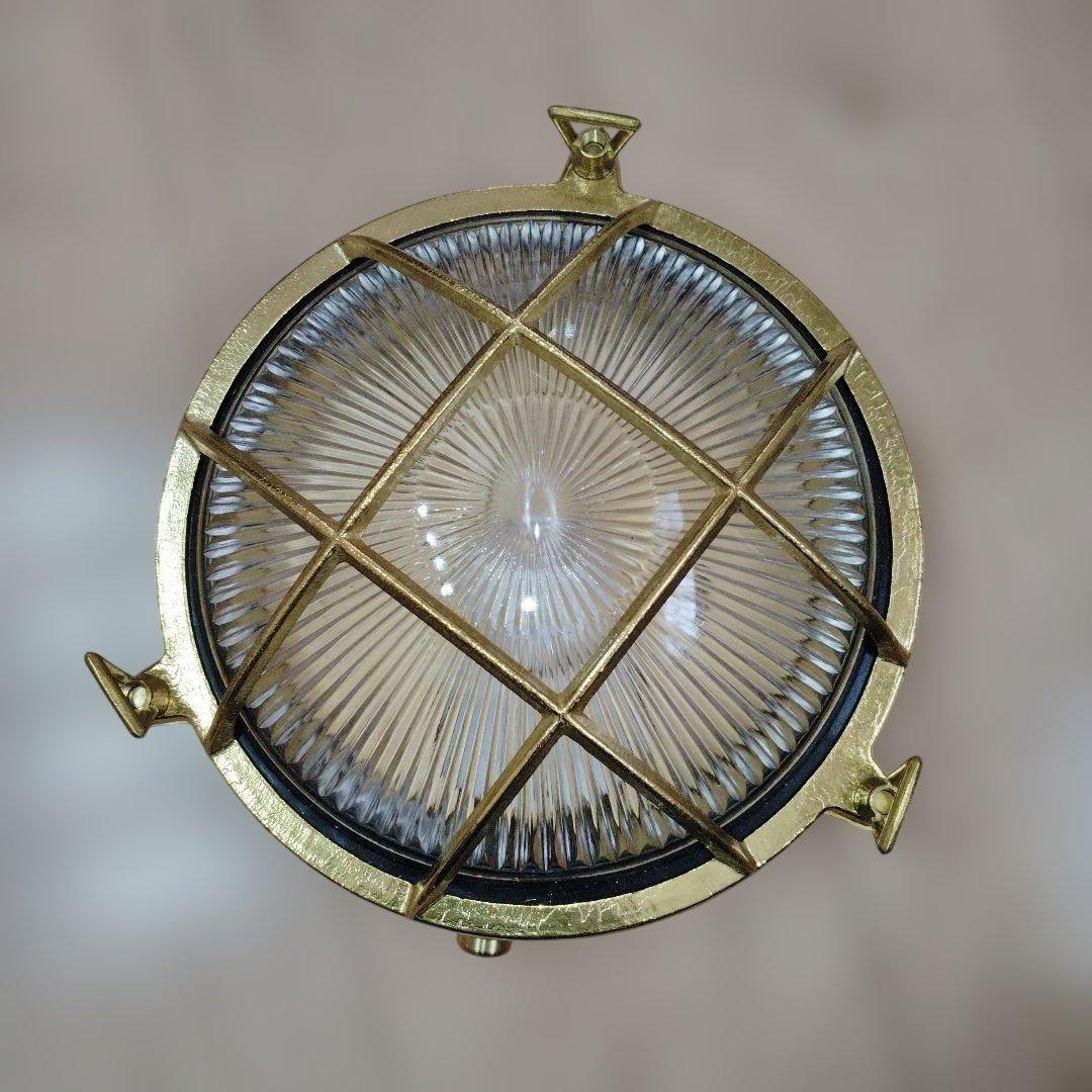 ビーチハウスラウンドウォールランプ L 屋外屋内兼用