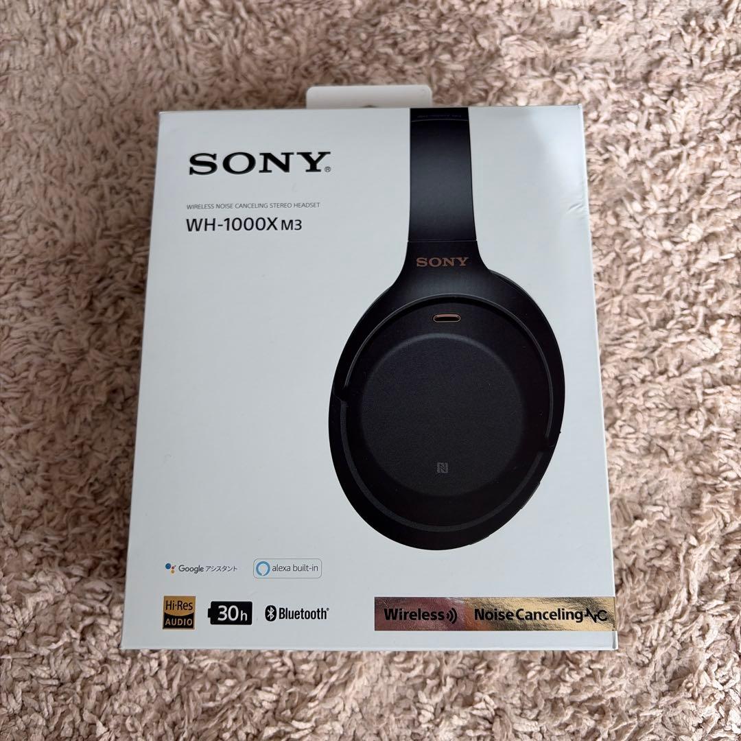 WH-1000xm3 SONY ワイヤレスヘッドホン ブラック