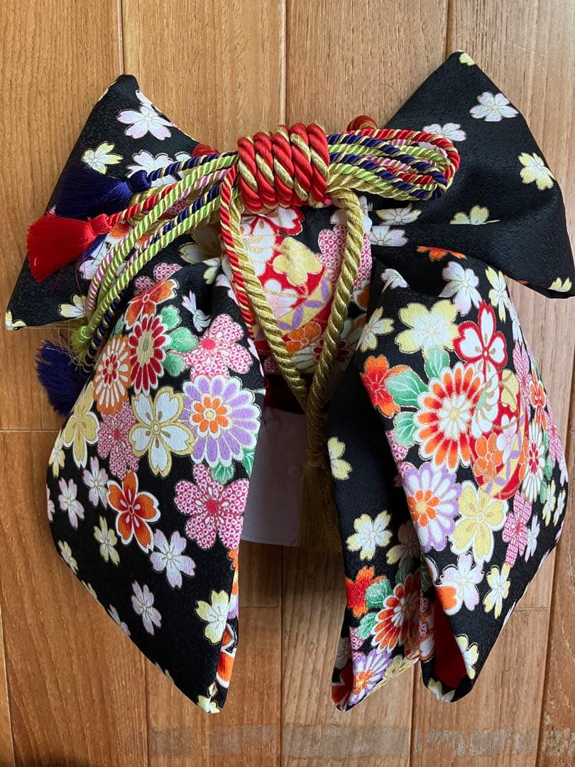 7歳　七五三　正絹着物　小物フルセット