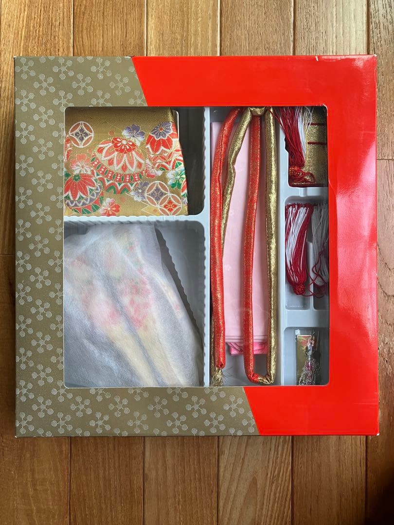 7歳　七五三　正絹着物　小物フルセット